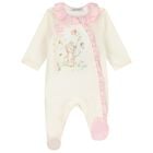 Baby Girls Ivory & Pink Leopard Babygrow Gift Set, 1, hi-res