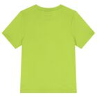 Boys Green Logo T-Shirt, 1, hi-res