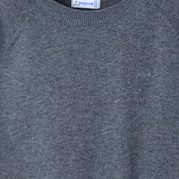 Boys Blue Logo Sweatshirt