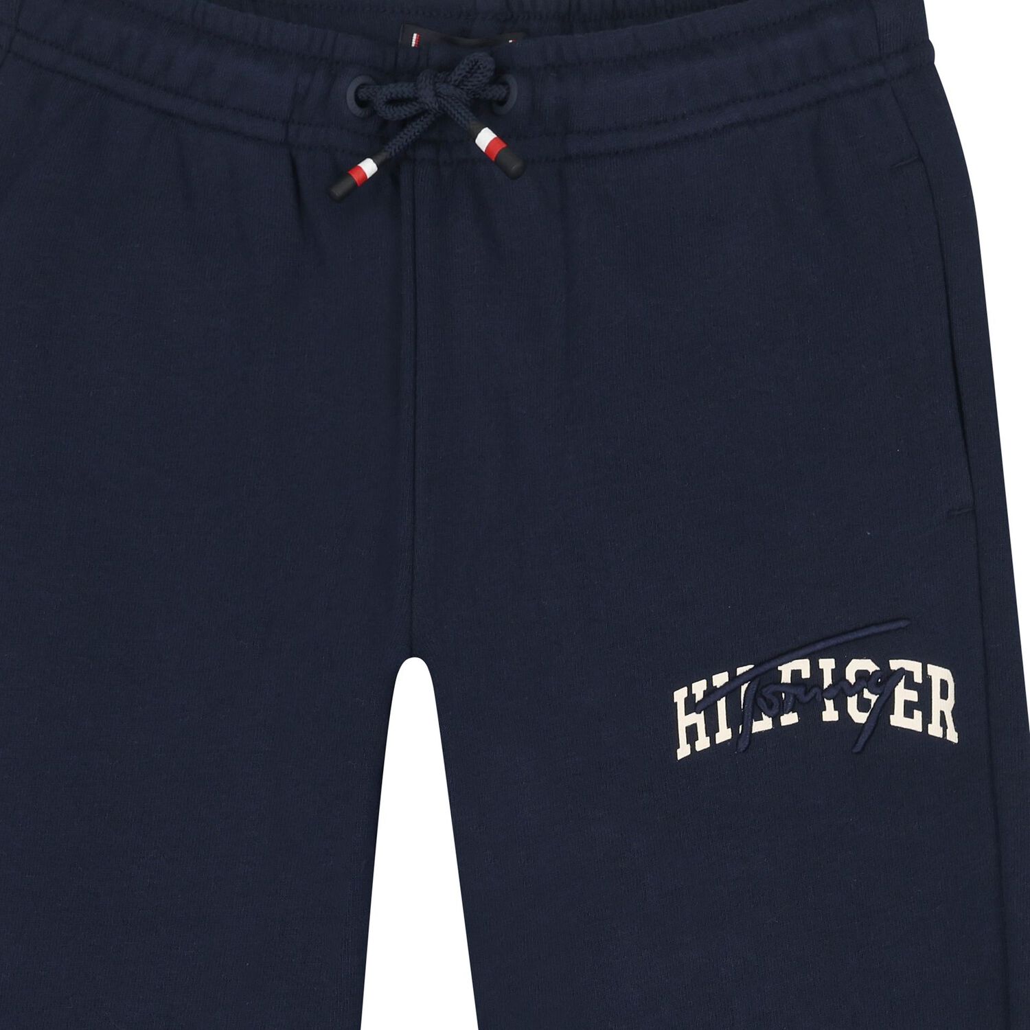 Boys Navy Blue Logo Joggers, 1, hi-res image number null