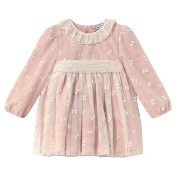 Younger Girls Pink Tulle Dress