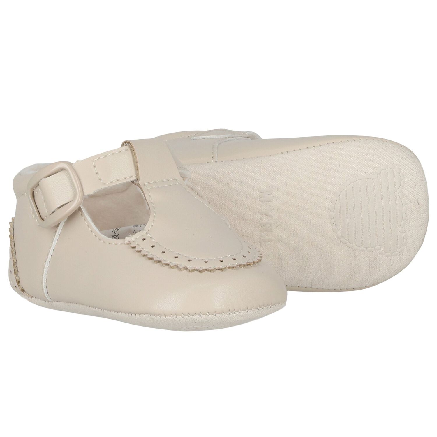 Baby Boys Ivory Pre Walker Shoes, 1, hi-res