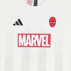 White & Black Marvel Logo Shorts Set, 1, hi-res