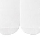 Baby Girls White Ruffle Tights, 2, hi-res