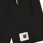Boys Black Logo Shorts, 3, hi-res