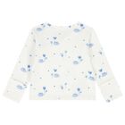 Baby Boys Ivory & Blue Balloon 2 Piece Babygrow Set, 1, hi-res