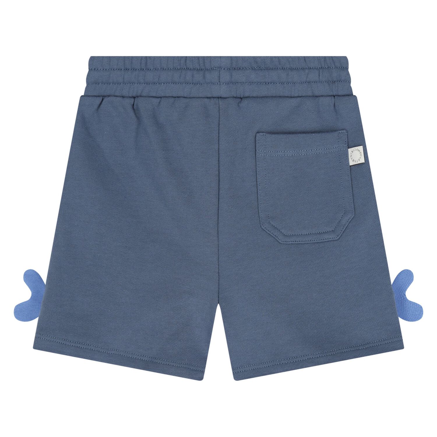 Younger Boys Blue Whale Shorts, 1, hi-res