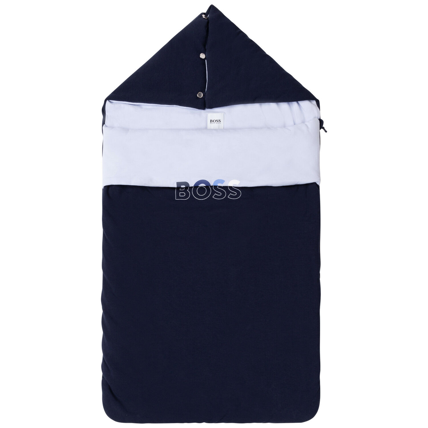 Navy Blue Logo Baby Nest, 1, hi-res