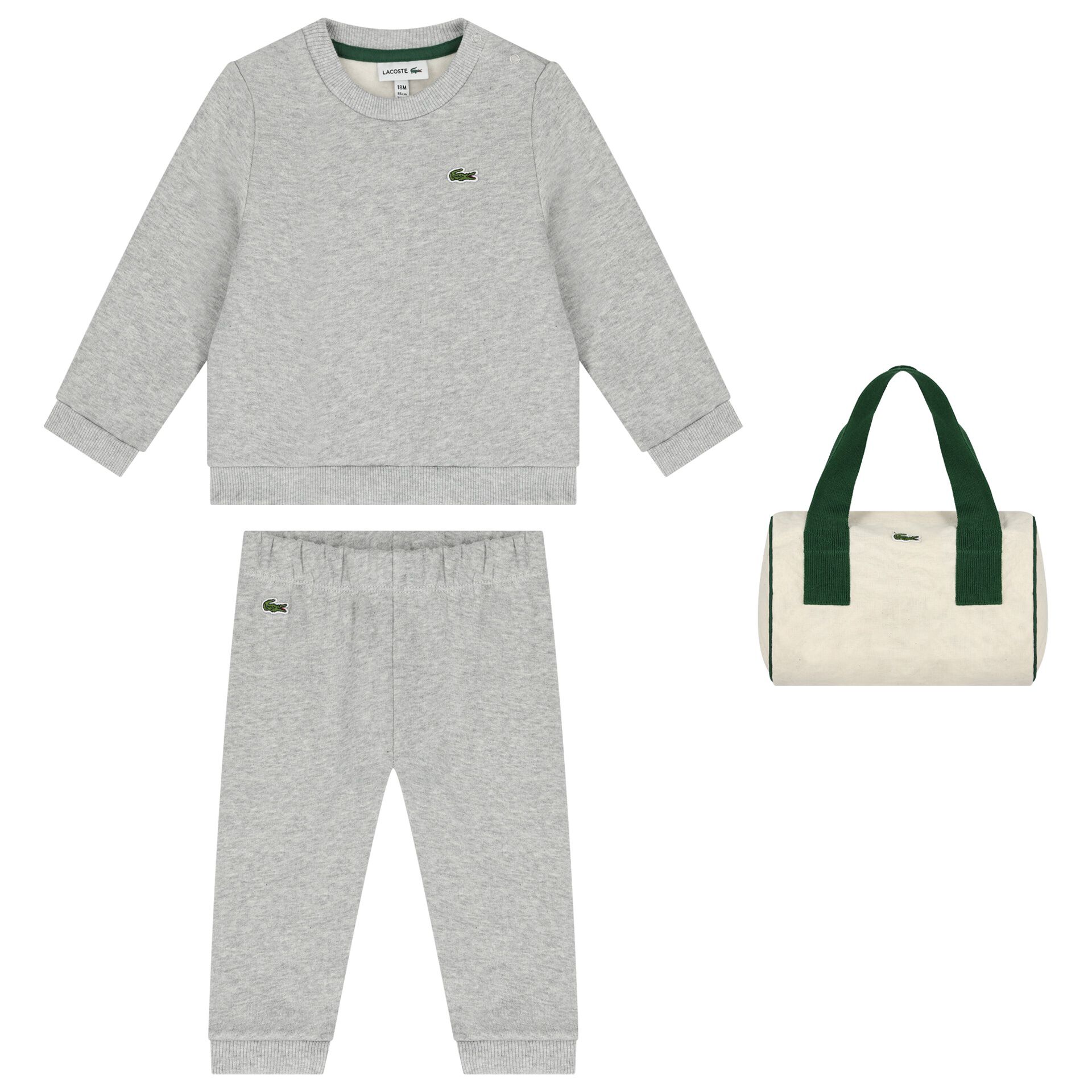 Junior lacoste tracksuit deals