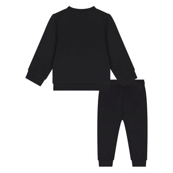 Younger Black Logo Tracksuit