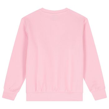 Girls Pink Jordan Logo Sweatshirt