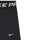 Girls Black Logo Cycling Shorts, 1, hi-res