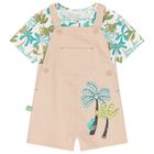 Baby Boys T-Shirt & Dungarees Set, 1, hi-res