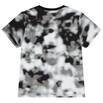 Boys Black & White Jordan Logo T-Shirt
