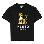 Black Tiger Logo T-Shirt, 1, hi-res