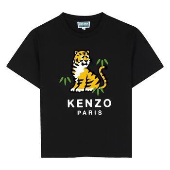 Black Tiger Logo T-Shirt