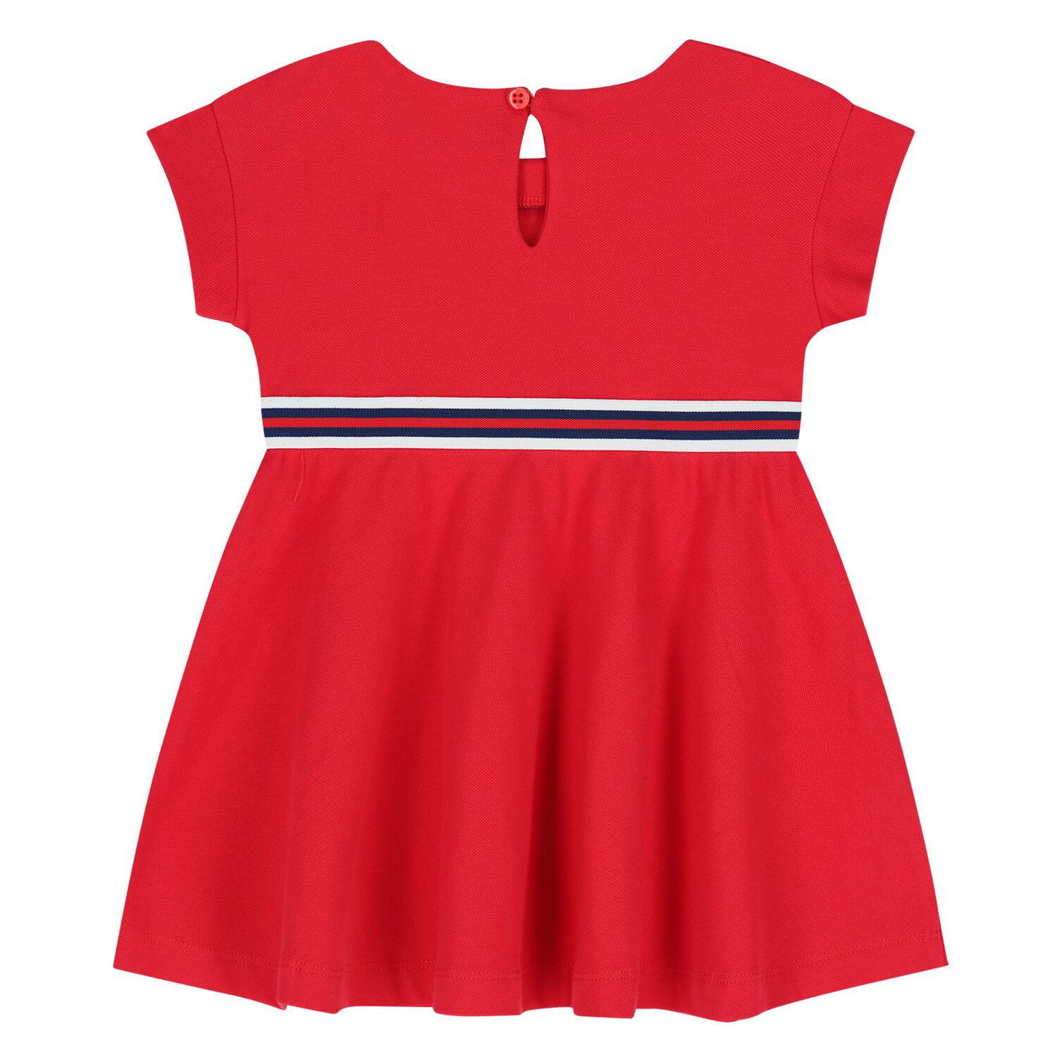 Younger Girls Red Heart Dress, 1, hi-res