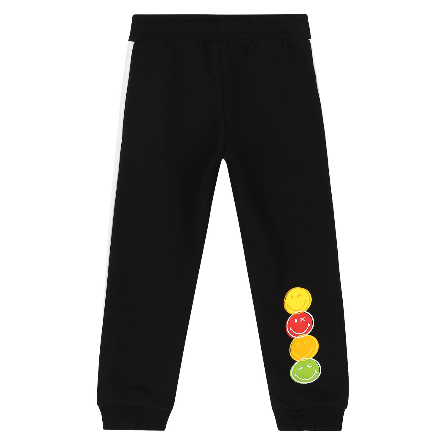 Boys Black & White Logo Joggers, 1, hi-res image number null