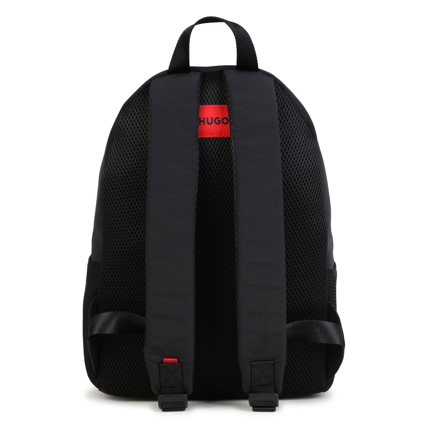 Black Logo Backpack, 1, hi-res