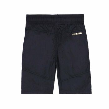 Boys Black Logo Shorts