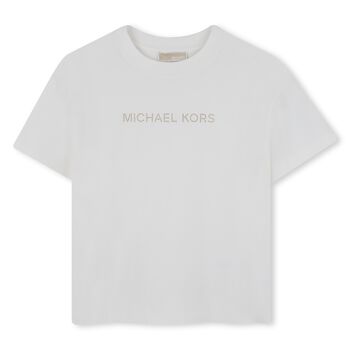 Girls Ivory Logo T-Shirt