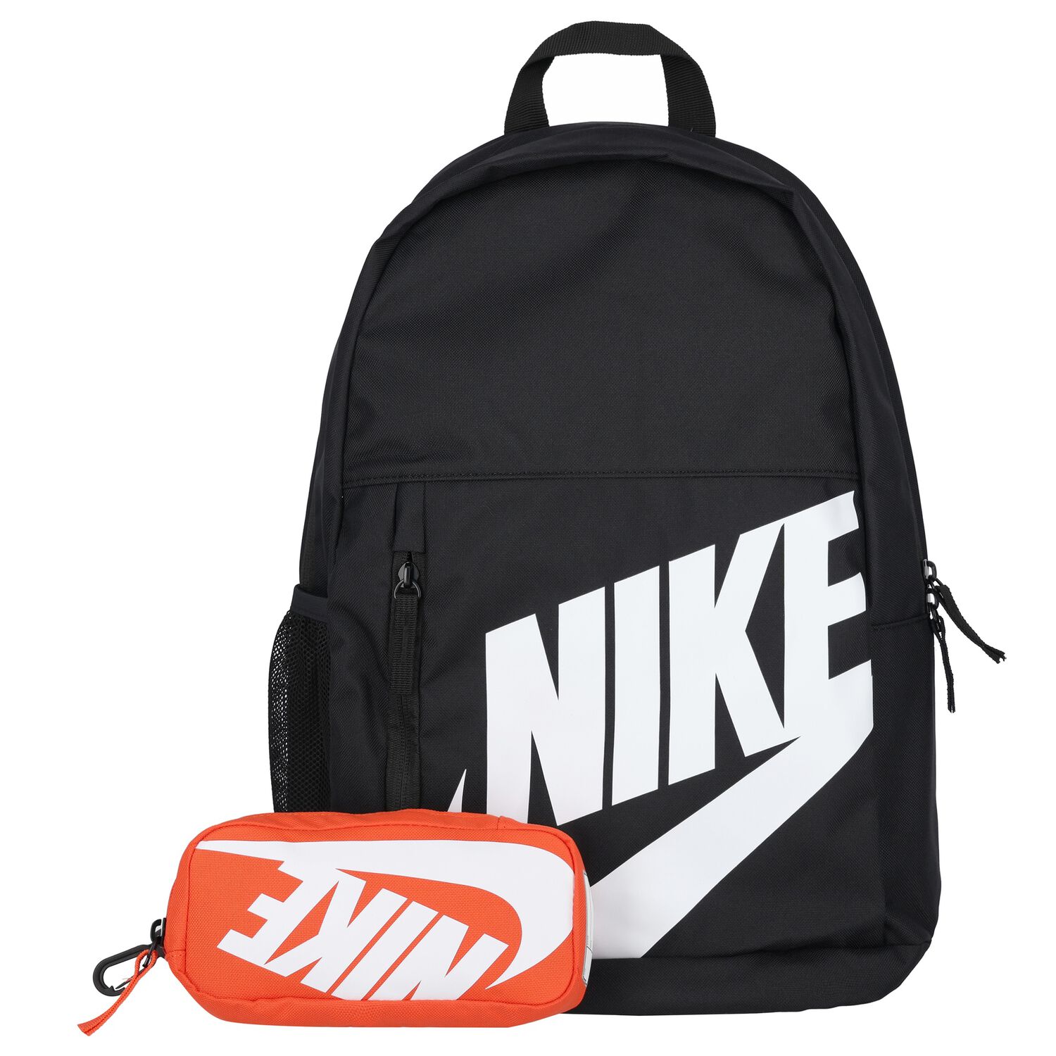 Black Nike Elemental Logo Backpack, 1, hi-res image number null
