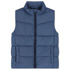 Boys White, Blue & Navy Blue Tracksuit Set ( 3 Piece ), 2, hi-res