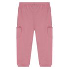 Younger Girls Pink & Ivory Tracksuit Set, 1, hi-res