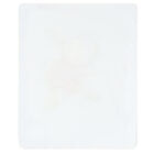 بطانية بطبعة أرنب باللون الأبيض والوردي للبنات, 1, hi-res