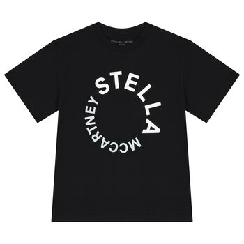 Boys Black Logo T-Shirt