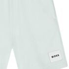 Boys Green Logo Shorts, 5, hi-res