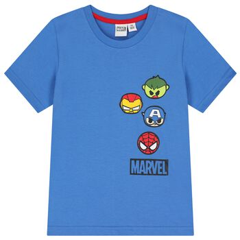Boys Blue Marvel T-Shirt