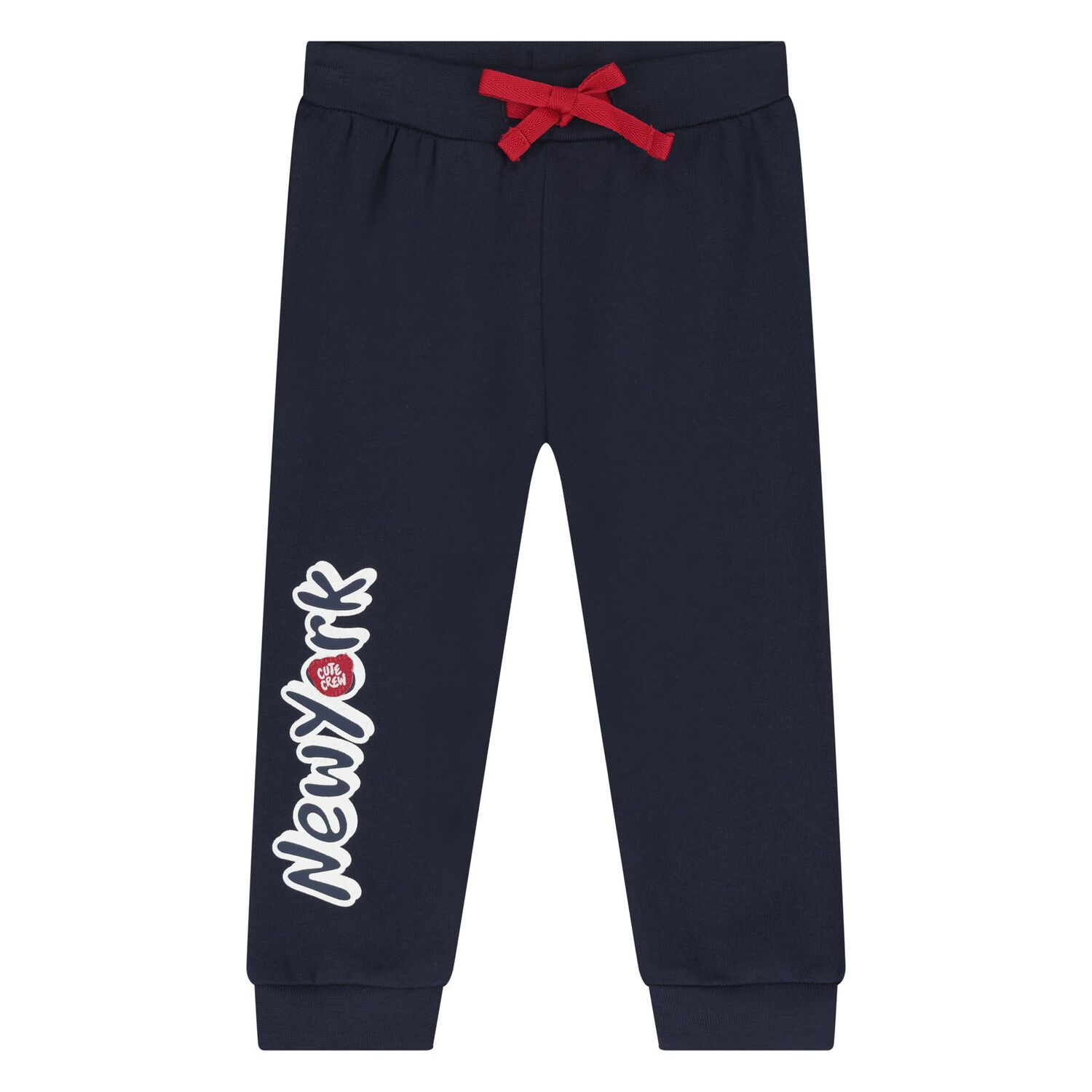 Younger Boys Beige & Navy Blue Tracksuit, 1, hi-res image number null
