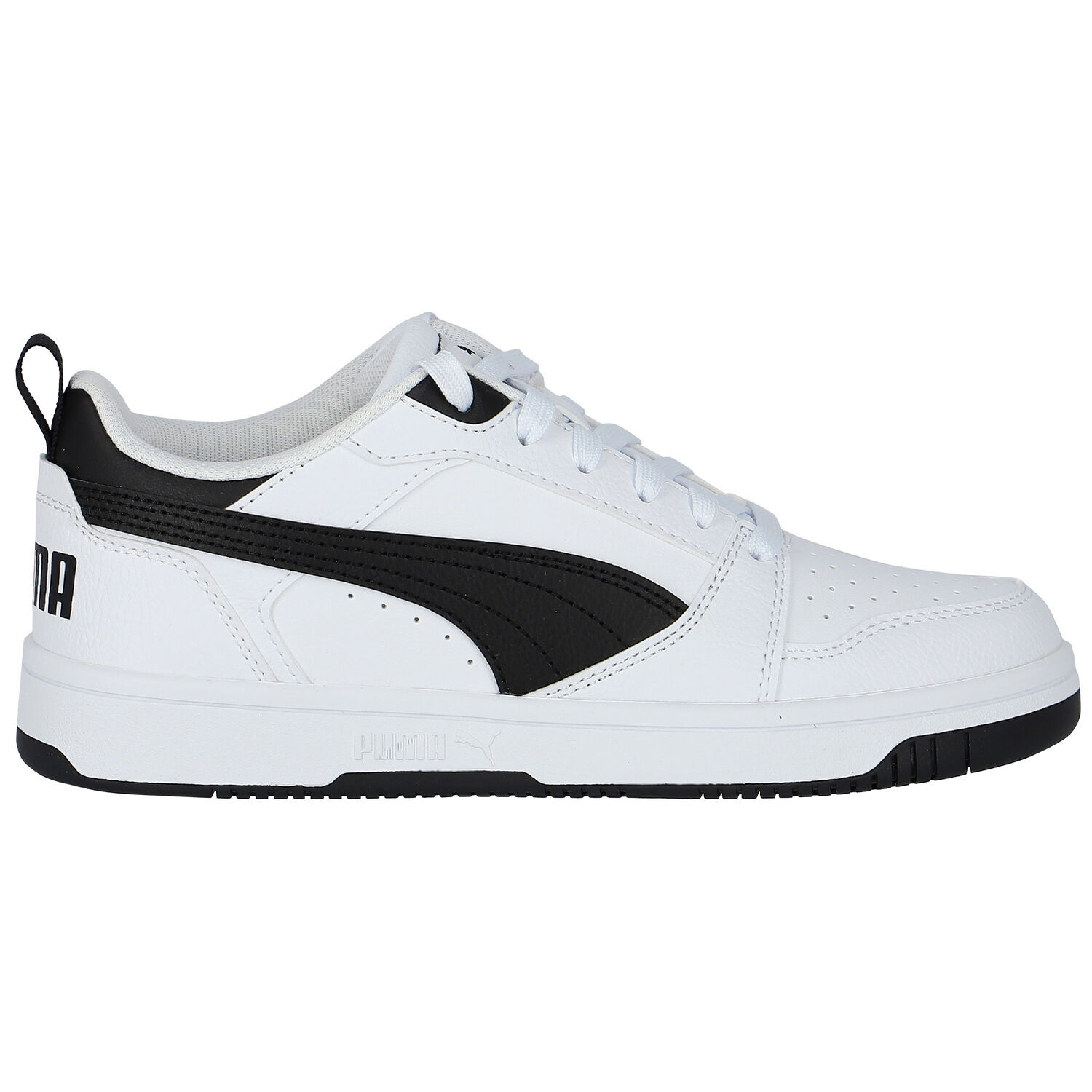 Boys White Rebound Trainers, 1, hi-res