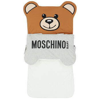 Ivory Teddy Logo Baby Nest