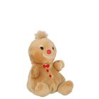 Beige Gino Gingerbread Baby Soft Toy ( 12cm ), 1, hi-res