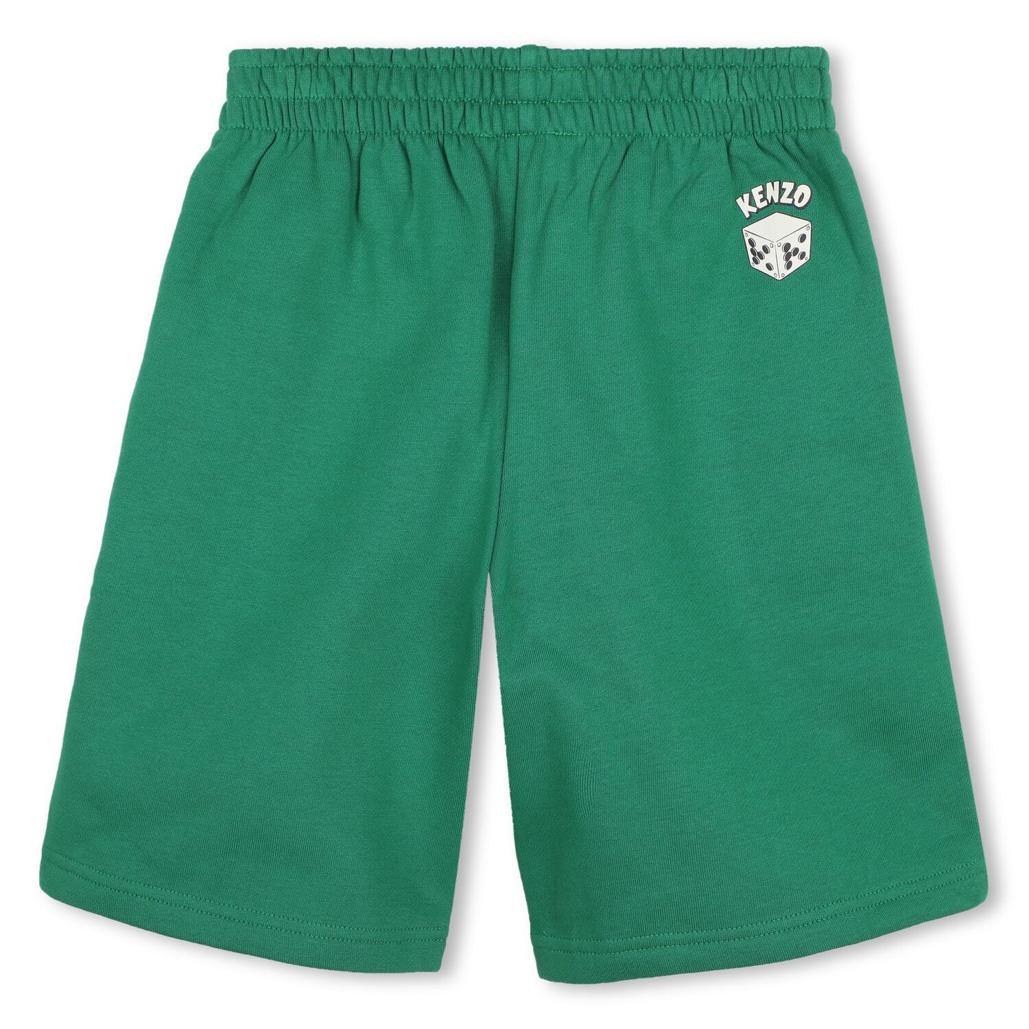 Boys Green Dice Logo Shorts, 1, hi-res
