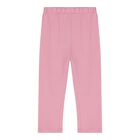 Baby Girls Ivory & Pink Puppy Leggings Set, 1, hi-res