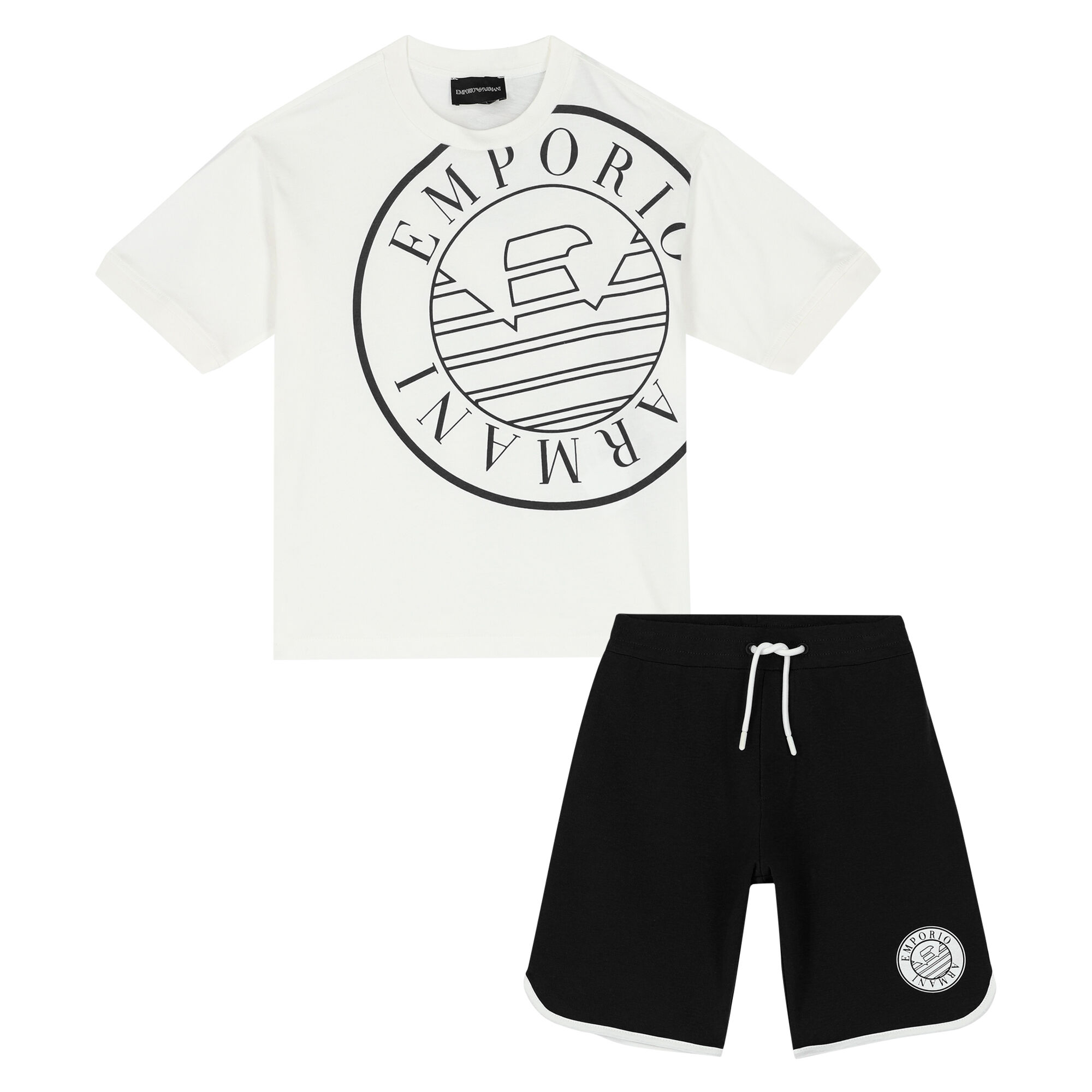 Armani boys shorts clearance