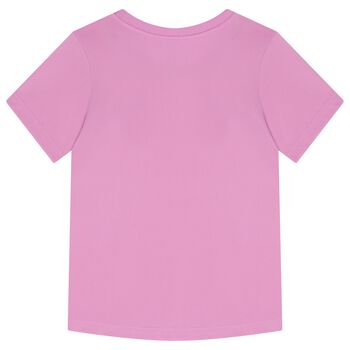 Girls Pink Logo T-Shirt