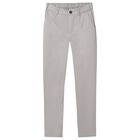 Boys Beige Chino Trousers, 1, hi-res