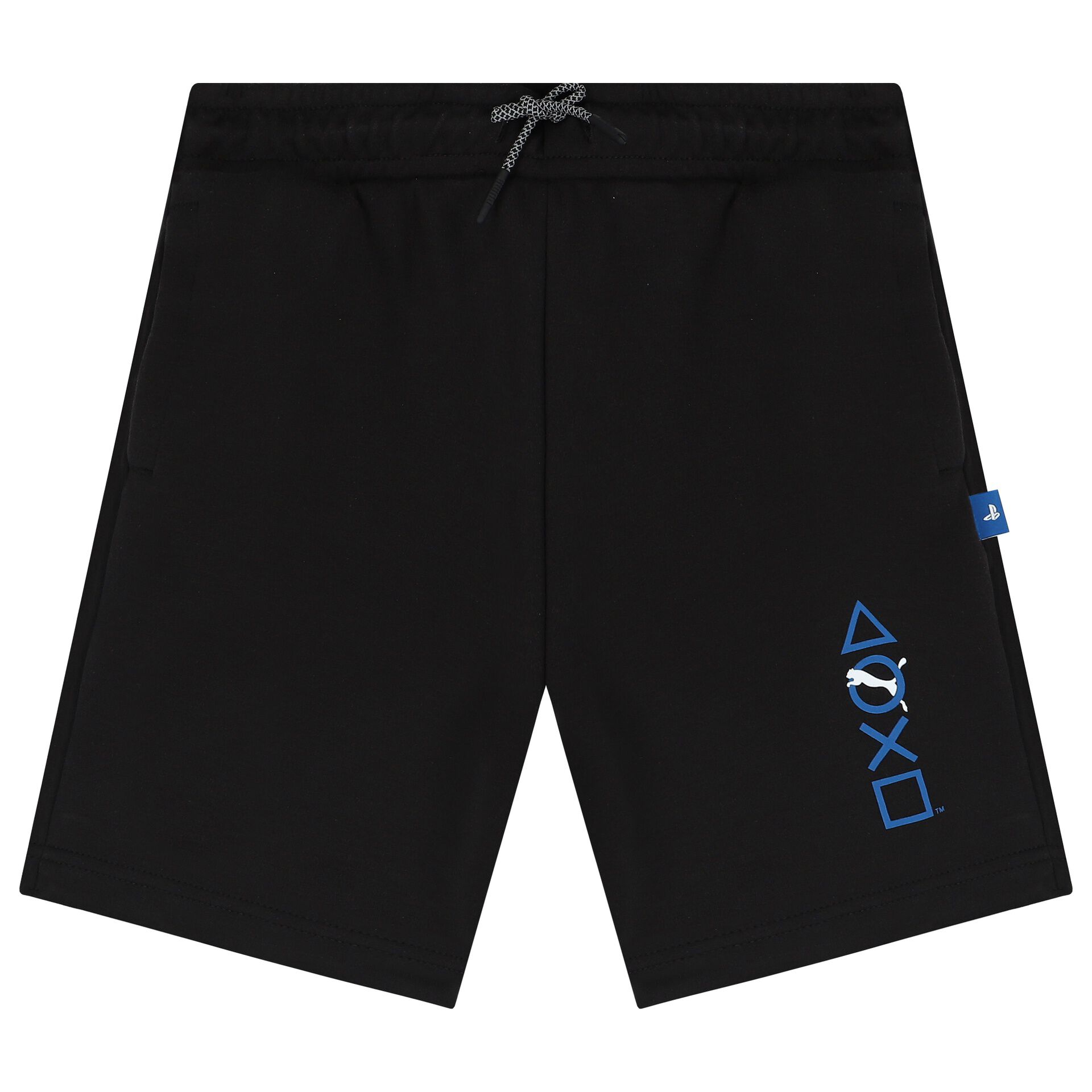 Puma Boys Black Playstion Shorts Junior Couture USA