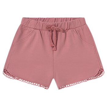 Younger Girls Pink Shorts