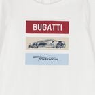 Baby Boys White Logo Babygrow, 1, hi-res