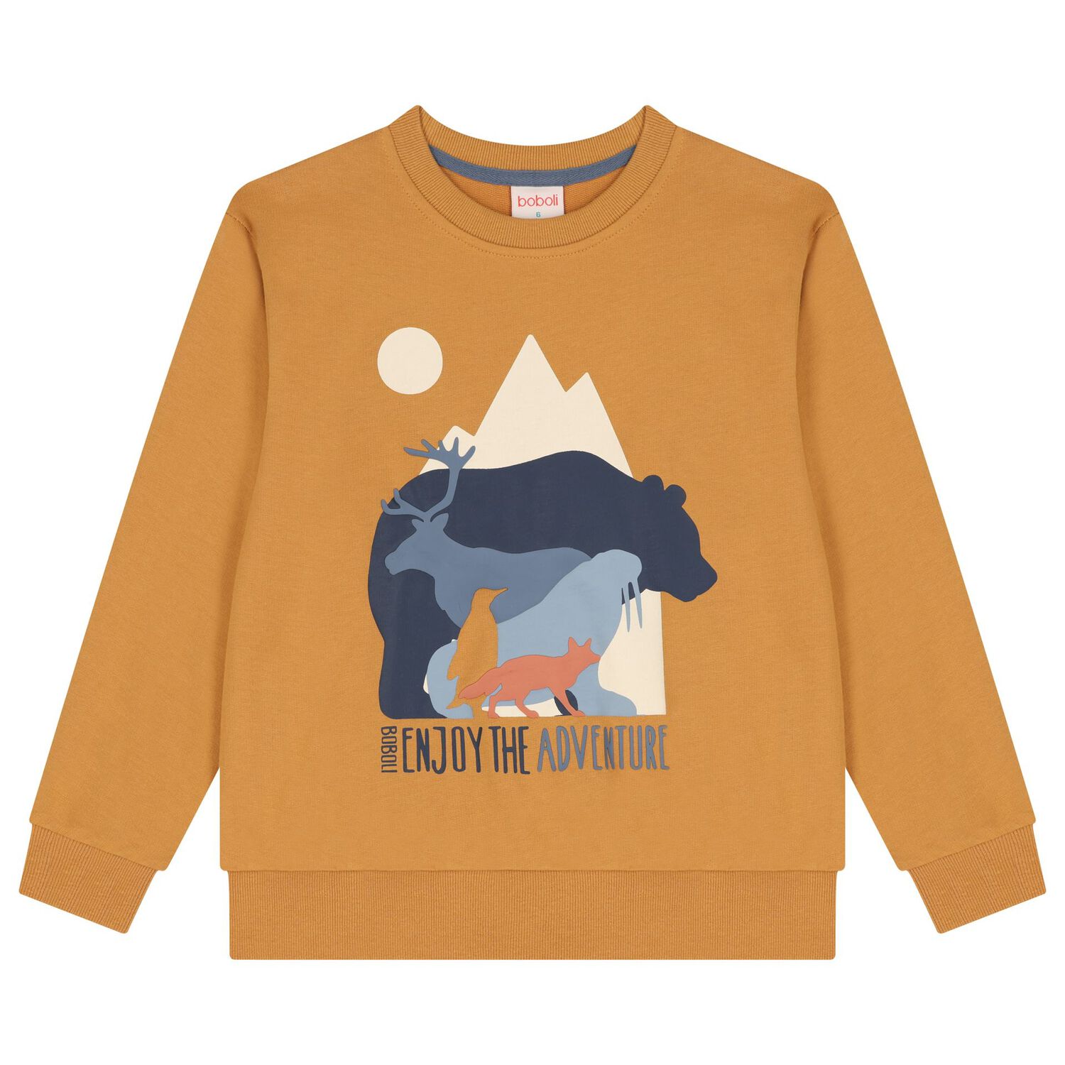 Boys Yellow & Blue Tracksuit, 1, hi-res