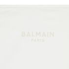 White & Yellow Logo Baby Blanket, 1, hi-res