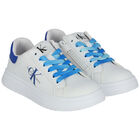 White Logo Trainers, 1, hi-res