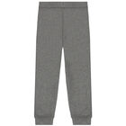 Boys Grey Logo Joggers, 1, hi-res
