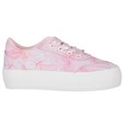 Girls Pink Bow Chunky Trainers, 1, hi-res