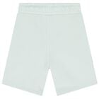 Boys Green Logo Shorts, 5, hi-res